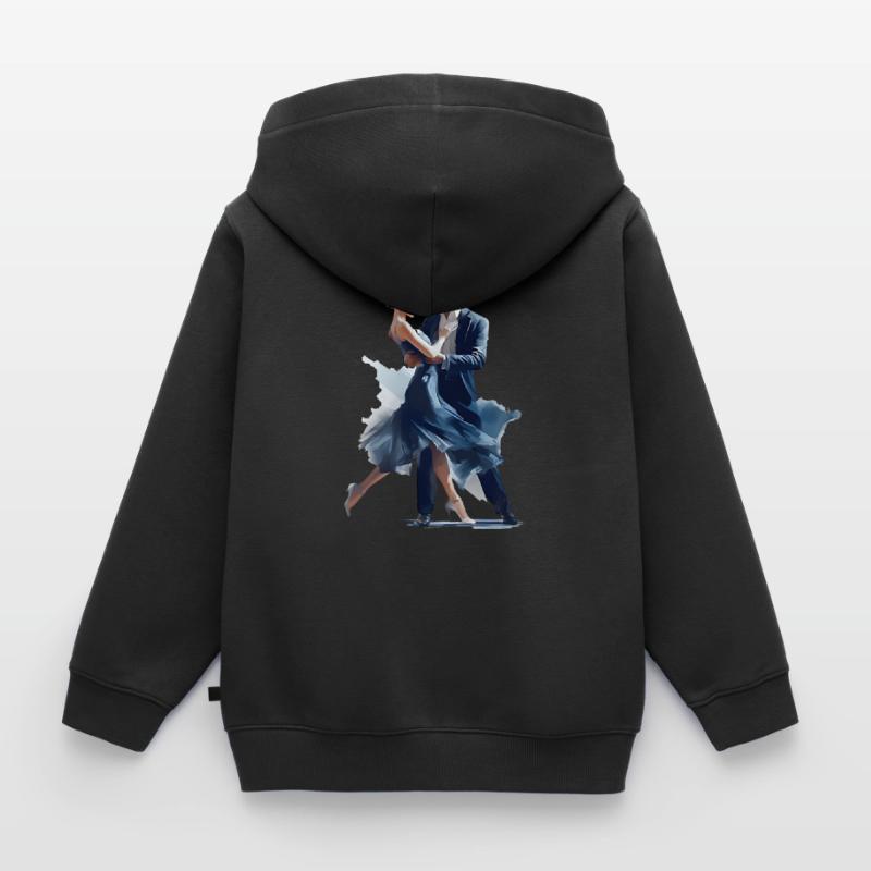 La danse sportive est une forme d’expression créative Sweat Premium à capuche zippé enfant bio