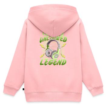 13. Geburtstag Gamer 13 Jahre - Kinder Premium Organic Zip Hoodie - Rosa - Hinten - AI Model Kid Female (0cm)