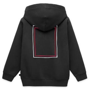 Frame picture frame - Kids Premium Organic Zip-up Hoodie - black - Back - AI Model Kid Male (0cm)