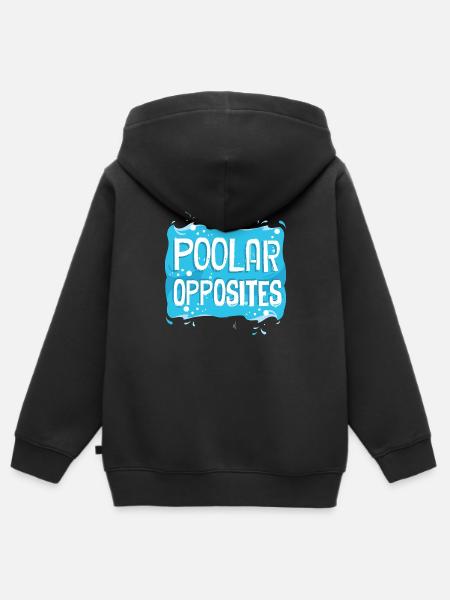 Pool Guy Cleaner Pool Service - Kinder Premium Organic Zip Hoodie - Schwarz
