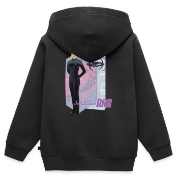 Star Trek Deep Space Nine Jadzia Dax - Sweat Premium à capuche zippé enfant bio - noir - Dos - AI Model Kid Male (0cm)