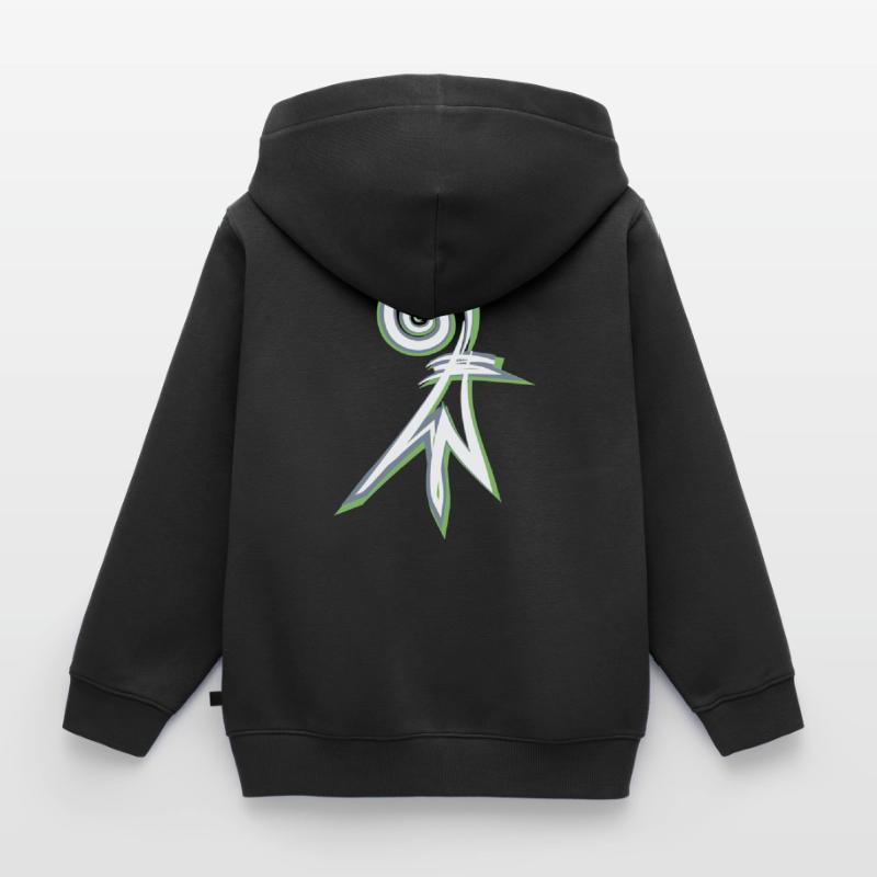 baslerstab Basel Kinder Premium Organic Zip Hoodie