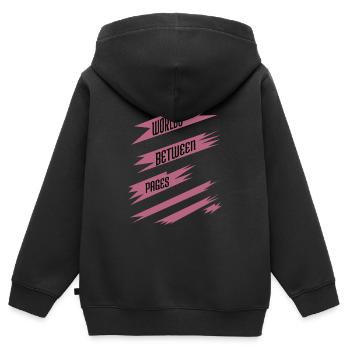 Évasion Storytelling Geek Joke Évasion virtuelle - Sweat Premium à capuche zippé enfant bio - noir - Dos - AI Model Kid Male (0cm)