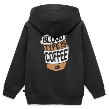 Pflege Pfleger Pflegerin Blutentnahme Phlebotomist - Kinder Premium Organic Zip Hoodie - Schwarz - Hinten - AI Model Kid Male (0cm)