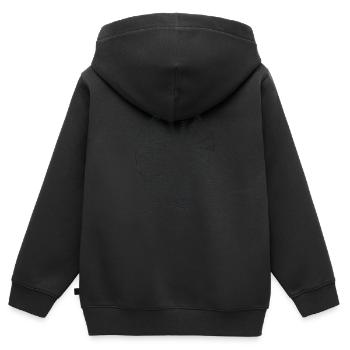 Spirale - Kinder Premium Organic Zip Hoodie - Schwarz - Hinten - AI Model Kid Male (0cm)