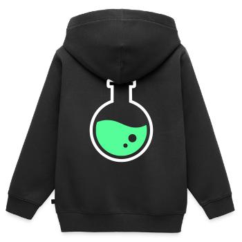 Potion Potion Mana Gaming Vector - Kids Premium Organic Zip-up Hoodie - black - Back - AI Model Kid Male (0cm)
