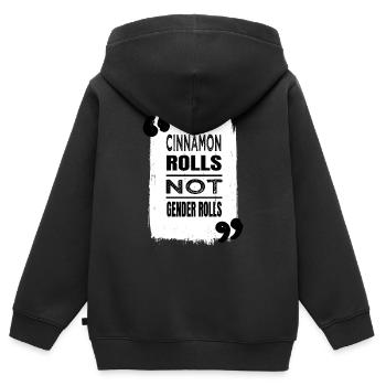 Obama Jokes Cats Funny Sayings Bans Off Our - Kids Premium Organic Zip-up Hoodie - black - Back - AI Model Kid Male (0cm)