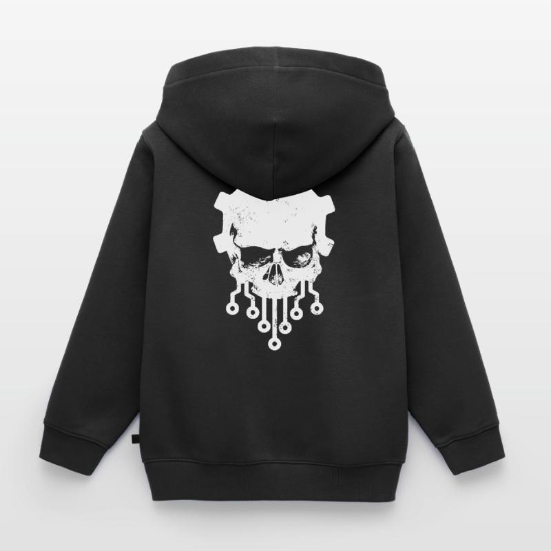 Computer Science Computers Kids Premium Organic Zip-up Hoodie