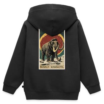 Mammuts Mammut - Kinder Premium Organic Zip Hoodie - Schwarz - Hinten - AI Model Kid Male (0cm)