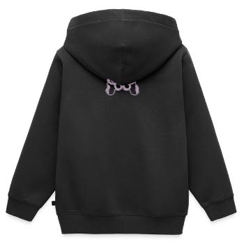 gamer gaming zocker controller glitch - Kinder Premium Organic Zip Hoodie - Schwarz - Hinten - AI Model Kid Male (0cm)