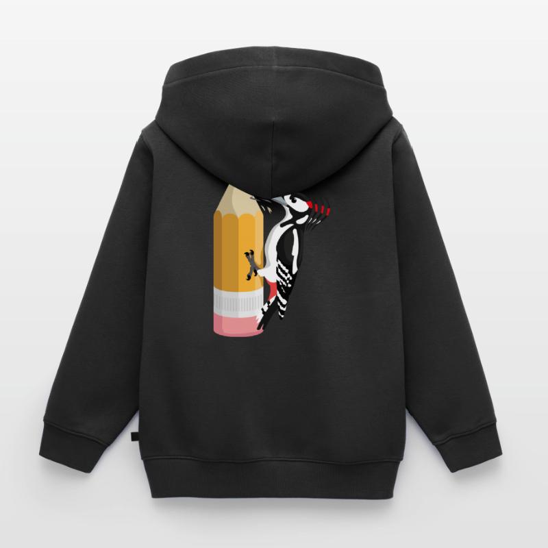 Nice and sharp Kids Premium Organic Zip-up Hoodie