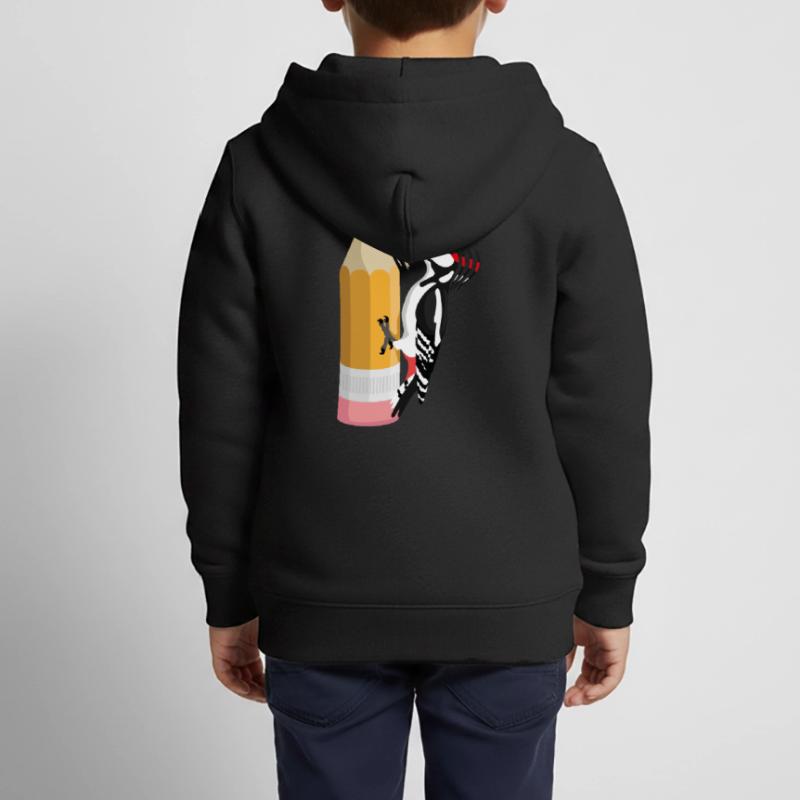 Nice and sharp Kids Premium Organic Zip-up Hoodie