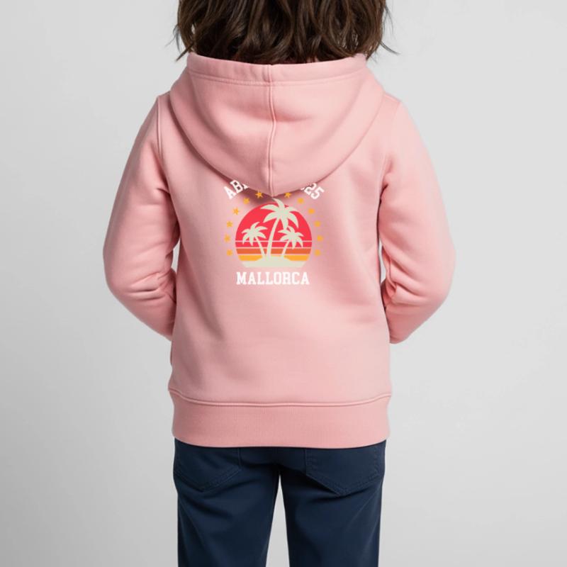 Mallorca 2025 Abireise Klassenfahrt Abi Abifahrt Kinder Premium Organic Zip Hoodie