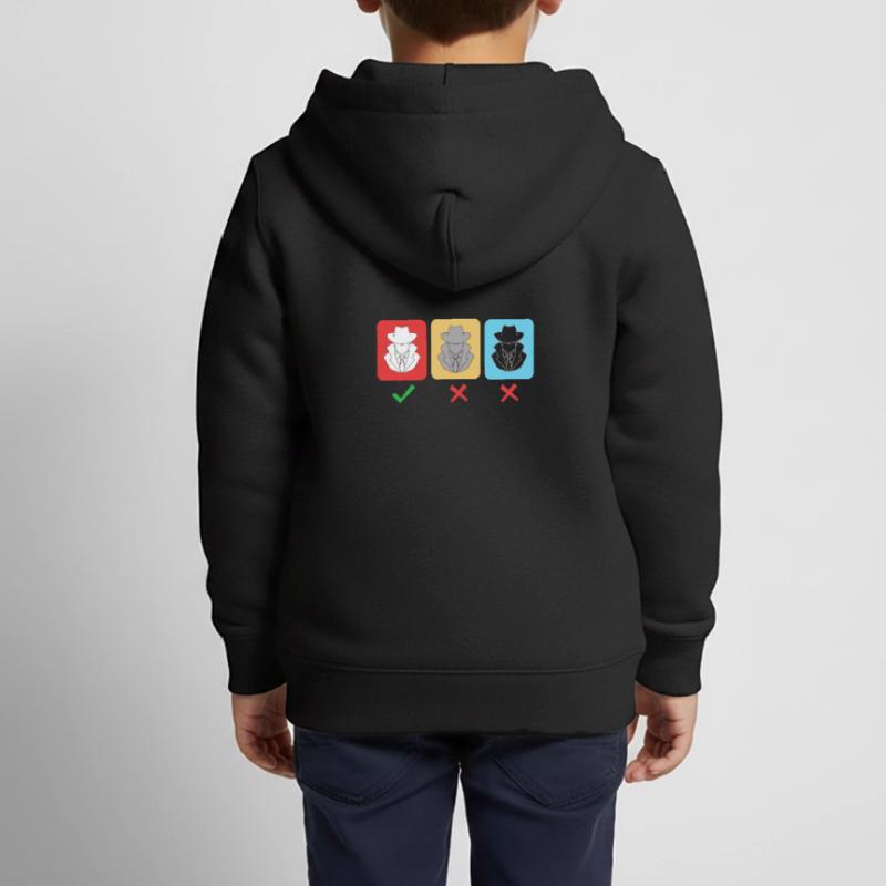 Cybersecurity Cyber Programmierer Hacker Kinder Premium Organic Zip Hoodie