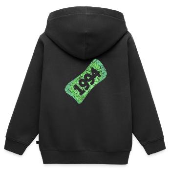 Kratzer 1994 - Kinder Premium Organic Zip Hoodie - Schwarz - Hinten - AI Model Kid Male (0cm)