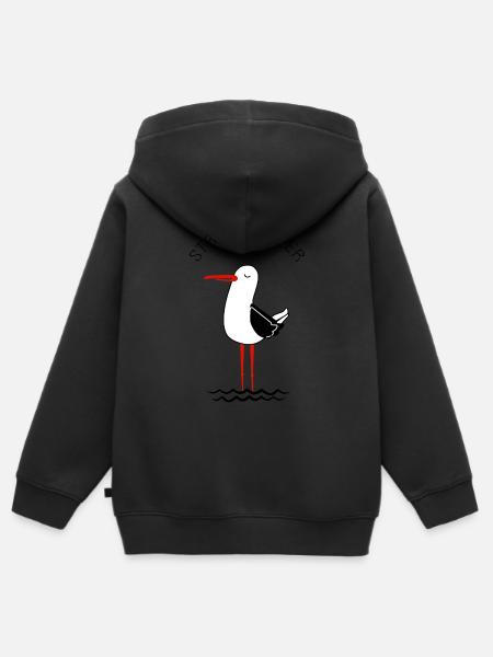 Strandläufer - Kinder Premium Organic Zip Hoodie -