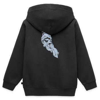 Kosovo Geschenk Albanien Albaner Tirana Balkan - Kinder Premium Organic Zip Hoodie - Schwarz - Hinten - AI Model Kid Male (0cm)