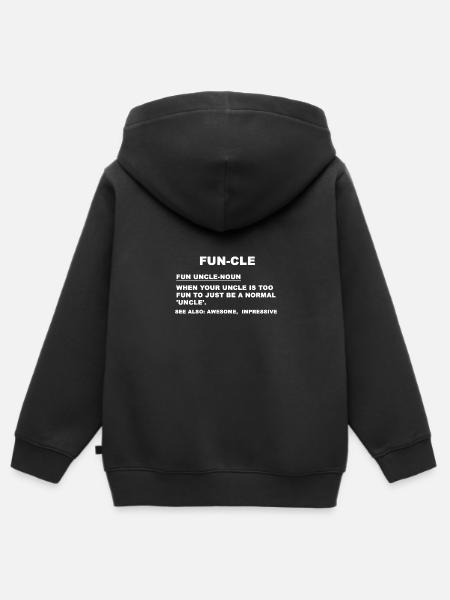 Funkle - Kinder Premium Organic Zip Hoodie -