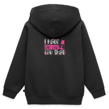Ätherisches Öl Praktiker Geschenk Haben Sie ein Öl für - Kinder Premium Organic Zip Hoodie - Schwarz - Hinten - AI Model Kid Male (0cm)