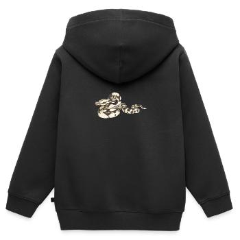 Boa Constrictor I Motif Abgottschlange pour - Sweat Premium à capuche zippé enfant bio - noir - Dos - AI Model Kid Male (0cm)