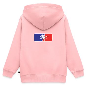 Tarantula Sport Liga Spinne Liebhaber Tarantula - Kinder Premium Organic Zip Hoodie - Rosa - Hinten - AI Model Kid Female (0cm)