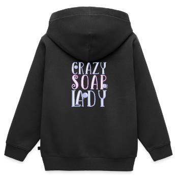 Seife Herstellen Handgemachte Seife - Kinder Premium Organic Zip Hoodie - Schwarz - Hinten - AI Model Kid Male (0cm)
