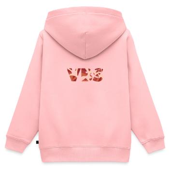 VBS Vacation Bible École biblique Équipage Camp d’été Bible - Sweat Premium à capuche zippé enfant bio - rose - Dos - AI Model Kid Female (0cm)