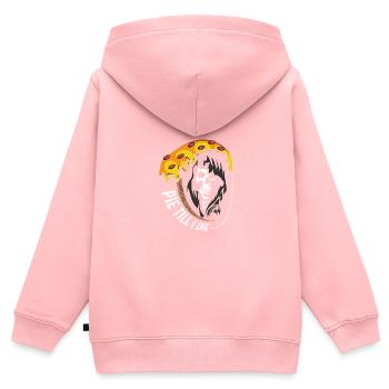 Kuchen bis ich sterbe Feinschmecker Gift - Kinder Premium Organic Zip Hoodie - Rosa - Hinten - AI Model Kid Female (0cm)
