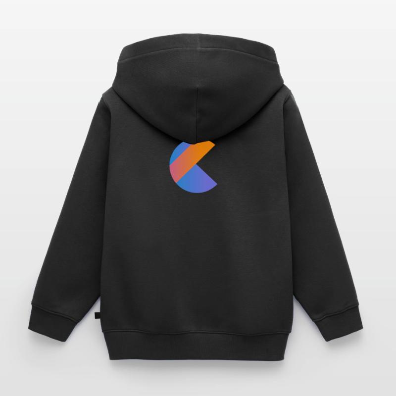 programmer software nerd pc computer hacker neu lo Kinder Premium Organic Zip Hoodie