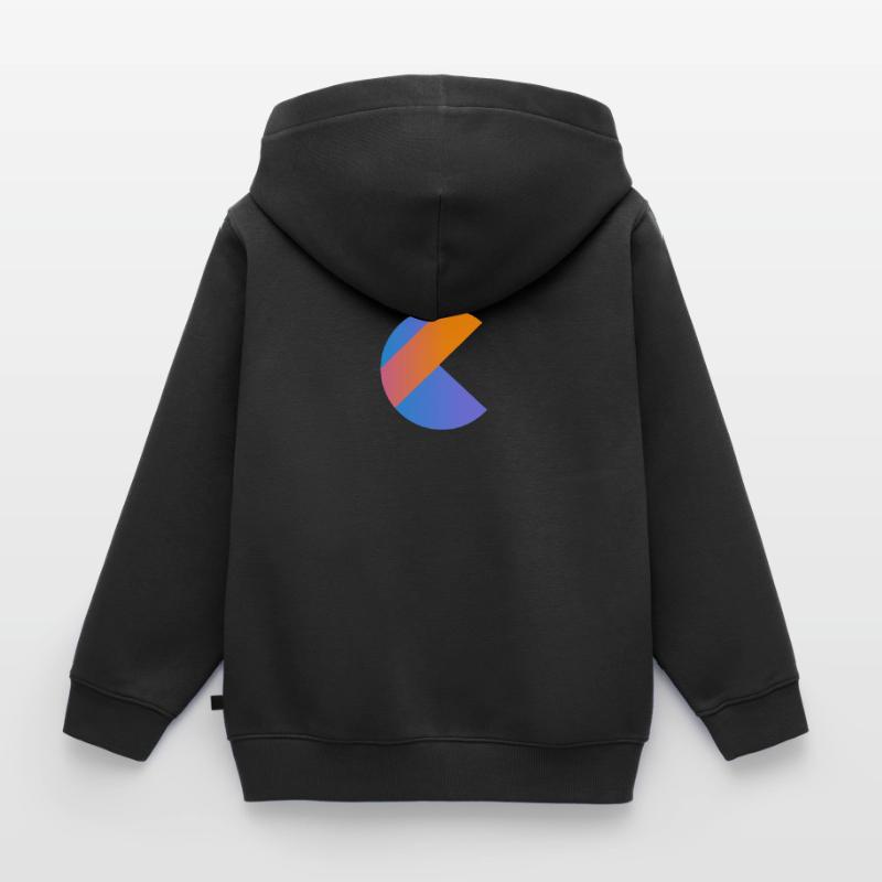 programmer software nerd pc computer hacker neu lo Kinder Premium Organic Zip Hoodie