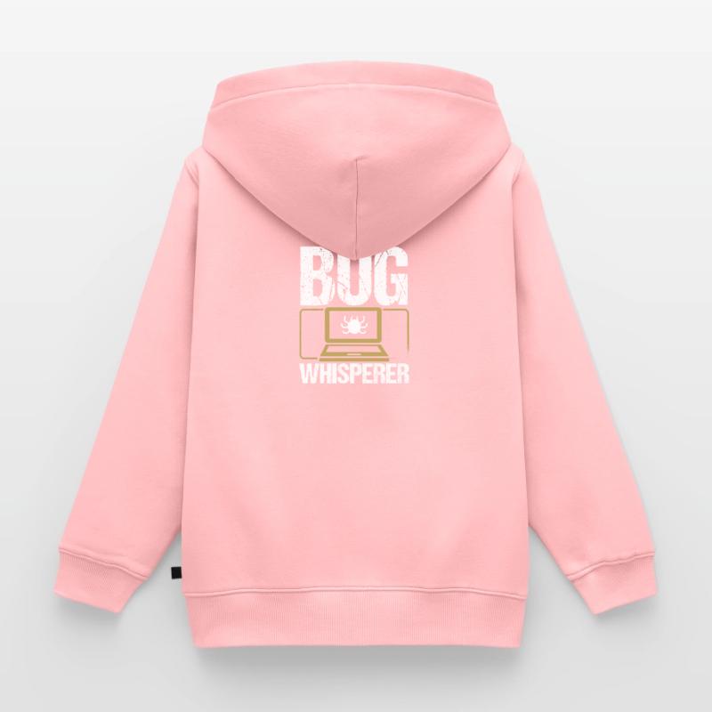 QA Engineering Code Tester Bug Quality Assurance Kinder Premium Organic Zip Hoodie