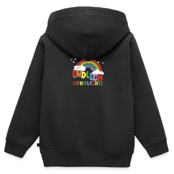 Kinder Kindergarten Absolvent 2023 Kita Geschenk - Kinder Premium Organic Zip Hoodie - Schwarz - Hinten - AI Model Kid Male (0cm)