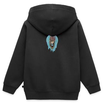 Vietnam I Saigon Scooter Pho Bo Motif de voyage pour - Sweat Premium à capuche zippé enfant bio - noir - Dos - AI Model Kid Male (0cm)