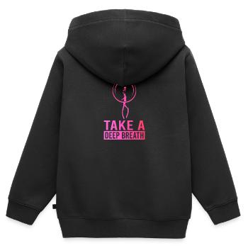 Plongée, Apnée Plongée, Apnée No Limit Apnée Apnée - Sweat Premium à capuche zippé enfant bio - noir - Dos - AI Model Kid Male (0cm)