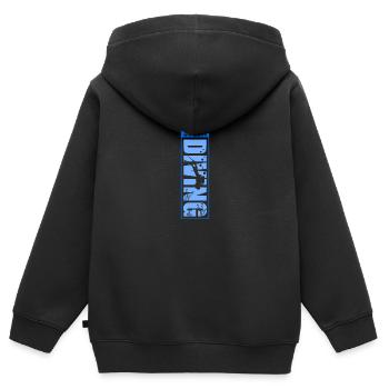 Plongée, Apnée Plongée, Apnée No Limit Apnée Apnée - Sweat Premium à capuche zippé enfant bio - noir - Dos - AI Model Kid Male (0cm)