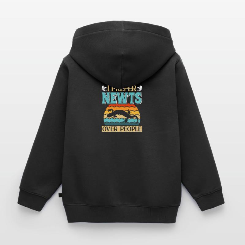 Molch Kinder Premium Organic Zip Hoodie