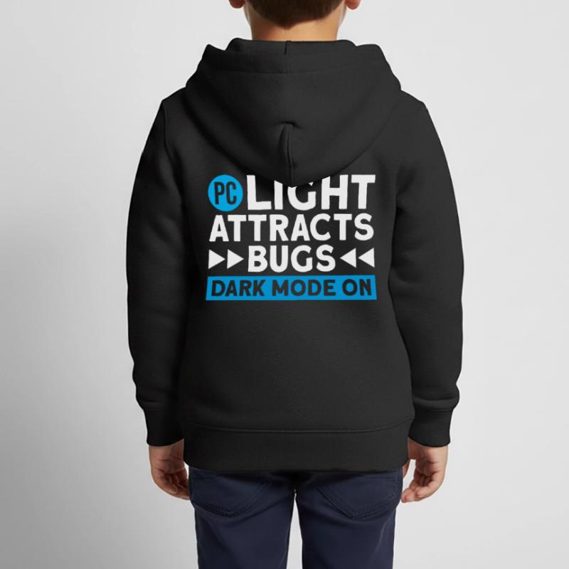 Programmeurs de codage informatique Sweat Premium à capuche zippé enfant bio