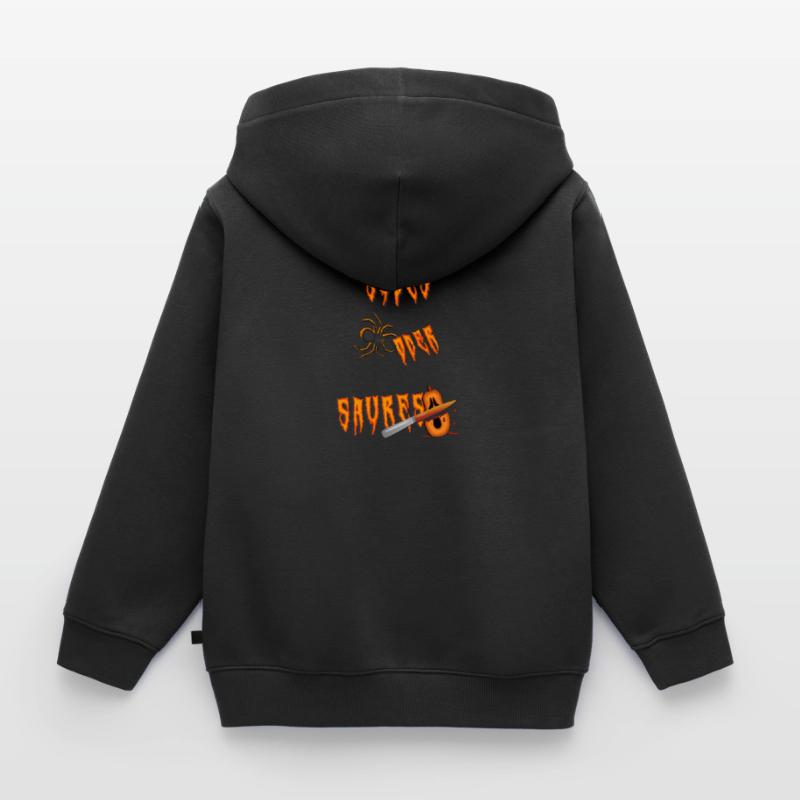 Süßes oder Saures suesses oder saures Kinder Premium Organic Zip Hoodie