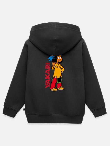 Yakari - Hey Du! - Kinder Premium Organic Zip Hoodie -