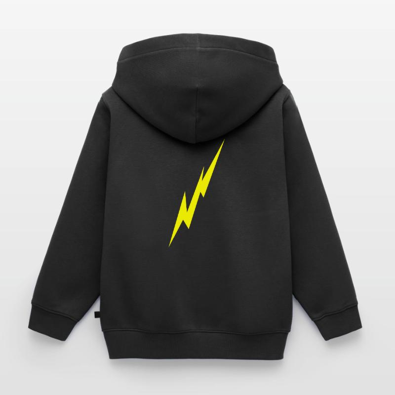Lightning Kids Premium Organic Zip-up Hoodie