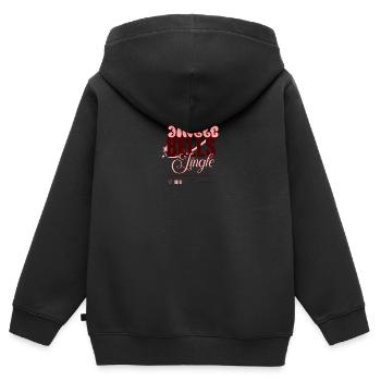 Jingle Bells - Kids Premium Organic Zip-up Hoodie - black - Back - AI Model Kid Male (0cm)