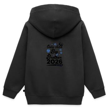 Big Brother 2026 Coronation Football Theme - Kids Premium Organic Zip-up Hoodie - black - Back - AI Model Kid Male (0cm)