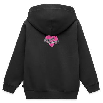Speech Therapy SLP Speech Language Pathologist - Kinder Premium Organic Zip Hoodie - Schwarz - Hinten - AI Model Kid Male (0cm)