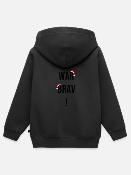 Ich war Brav! - Kinder Premium Organic Zip Hoodie -