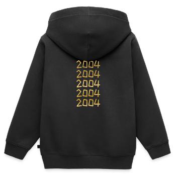 Leisure time 2004 - Kids Premium Organic Zip-up Hoodie - black - Back - AI Model Kid Male (0cm)
