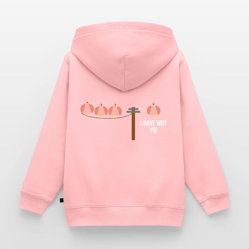 Programmer Coder Software Developer Kids Premium Organic Zip-up Hoodie