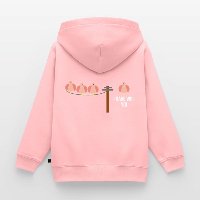 Programmer Coder Software Developer Kids Premium Organic Zip-up Hoodie