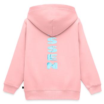 Essen Germany City Font Skyline Home - Kids Premium Organic Zip-up Hoodie - rose - Back - AI Model Kid Female (0cm)