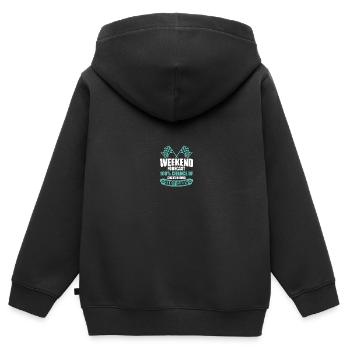 RC Car Track Slot Car Racing RC Racing - Kinder Premium Organic Zip Hoodie - Schwarz - Hinten - AI Model Kid Male (0cm)
