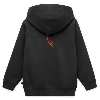 Cool Basel children's gift for Basel kids - Kids Premium Organic Zip-up Hoodie - black - Back - AI Model Kid Male (0cm)
